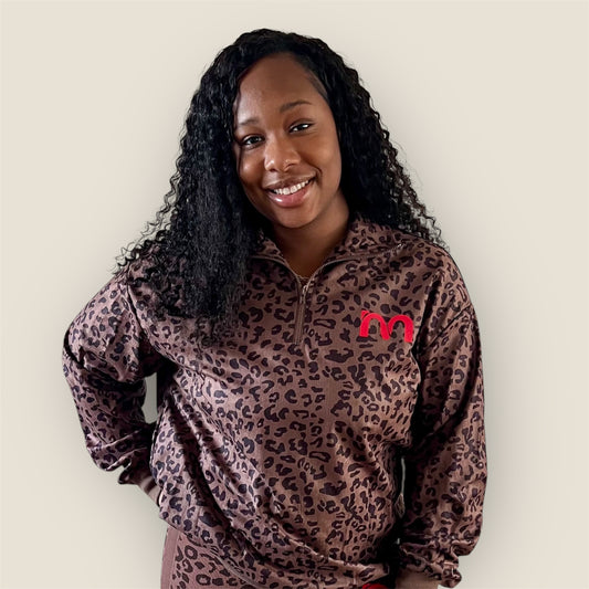 Leopard Print Sweatshirt